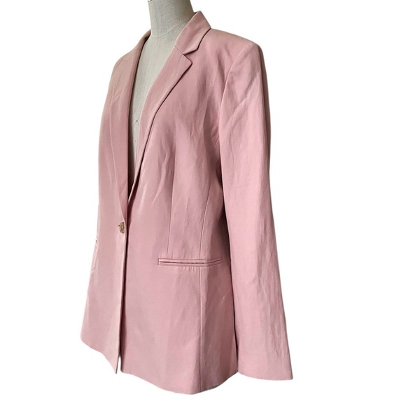 LOFT Women's Pink Blazer Suit Jacket - Picture 14 of 15